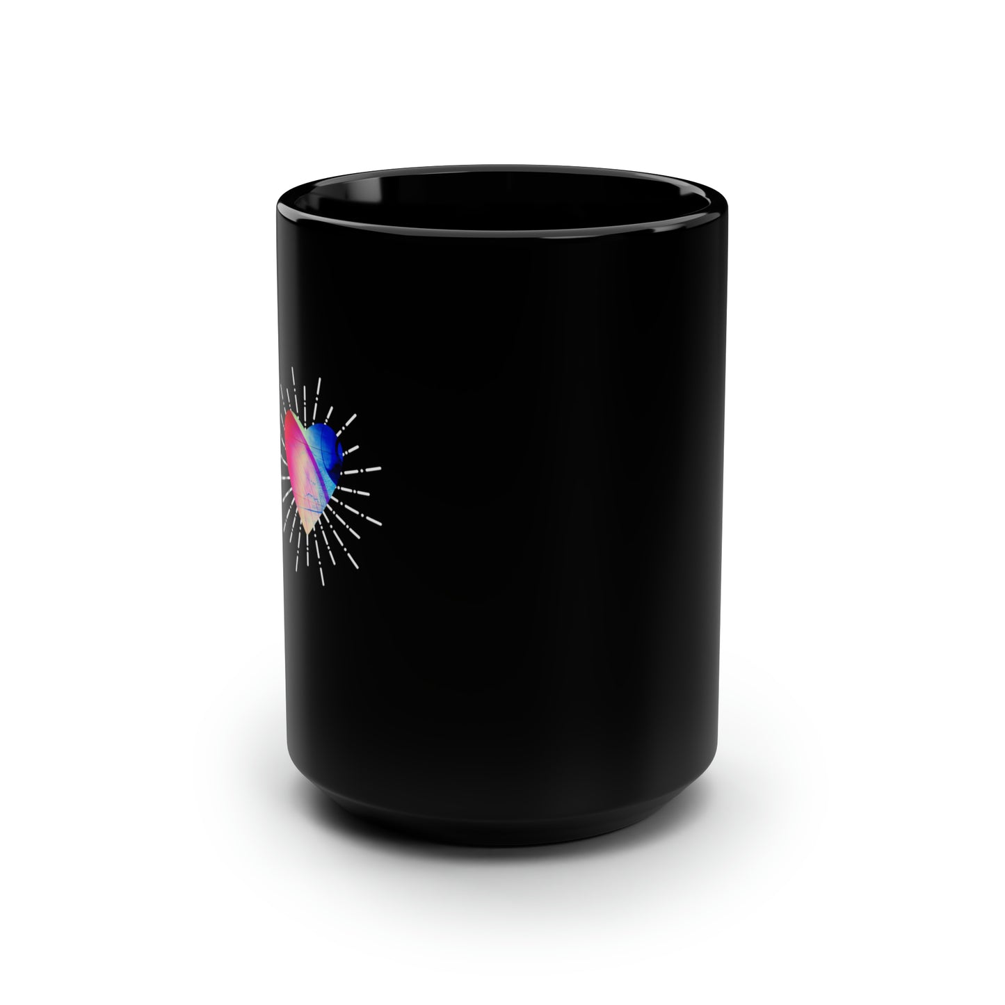 Classic Quotes Black Mug - Friedrich Nietzsche, 'And those who were seen dancing were thought to be insane by those who could not hear the music' - 15oz Black Mug