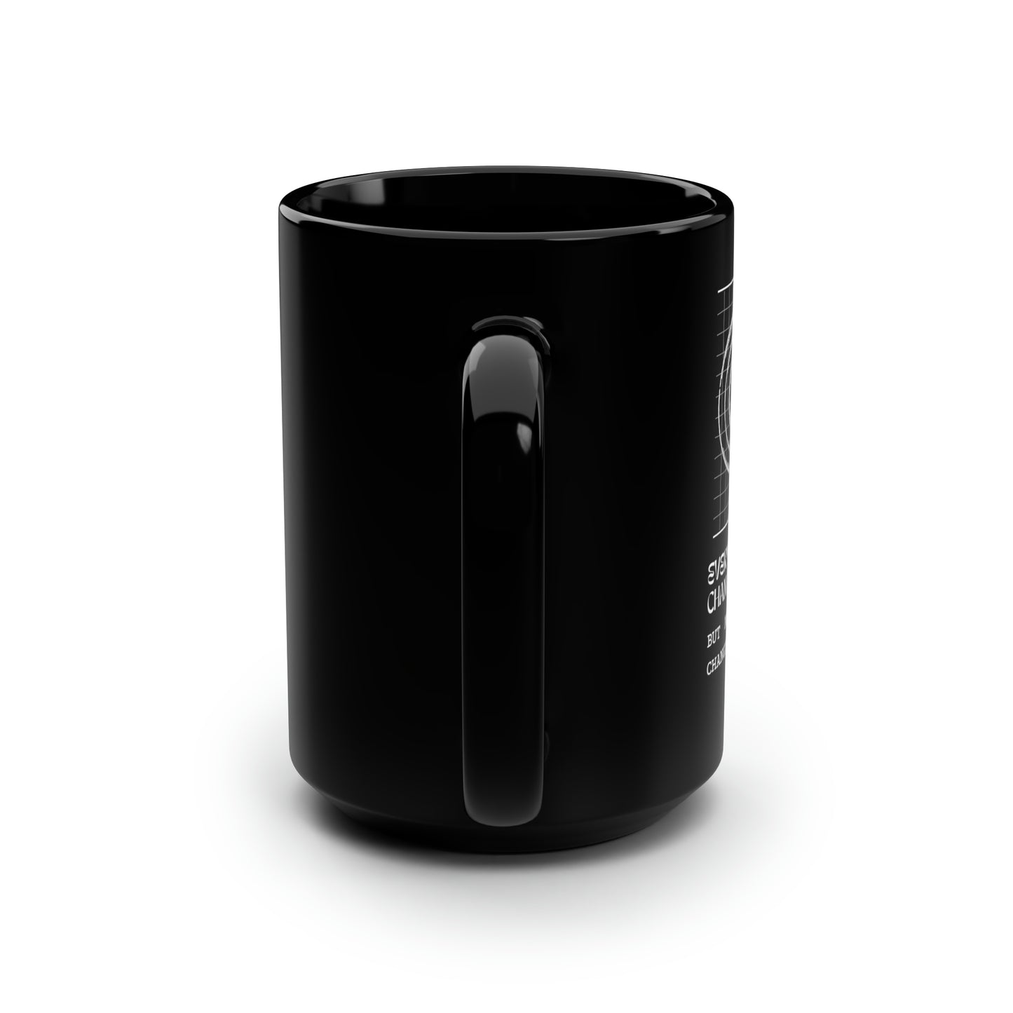Classic Quotes Black Mug - Leo Tolstoy, 'Everyone thinks of changing the world, but no one thinks of changing himself' - 15oz Black Mug