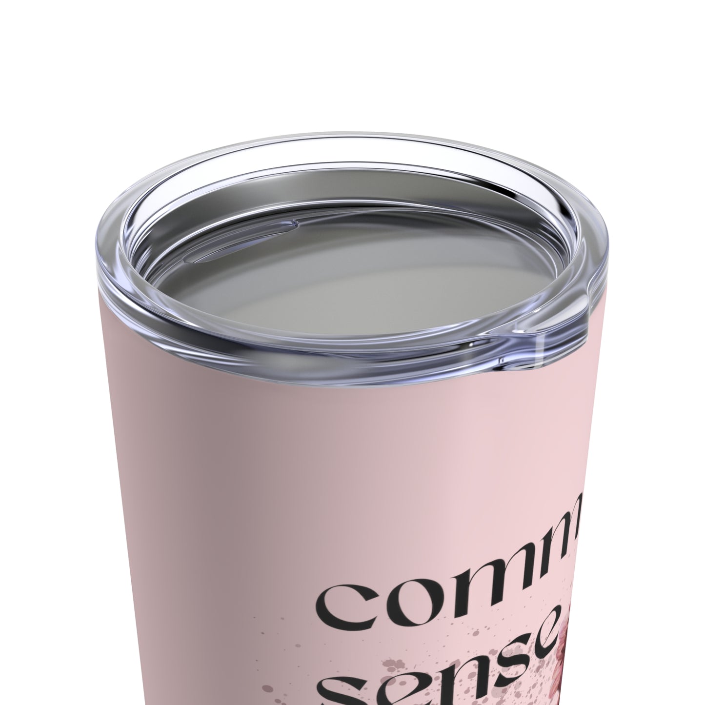Classic Quotes Tumbler - Voltaire, 'Common sense is not so common'