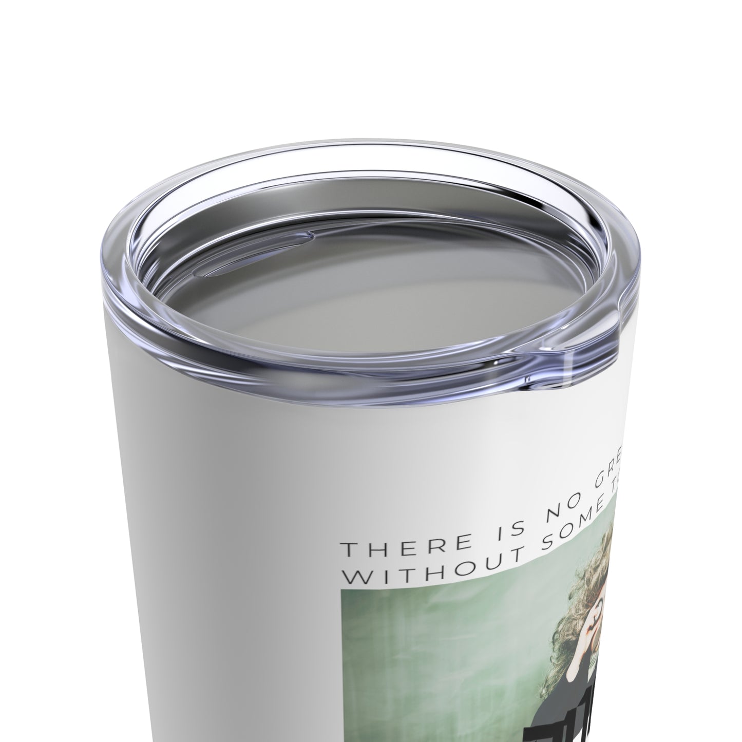 Classic Quotes Tumbler - Aristotle, 'There is no great genius without some touch of madness'