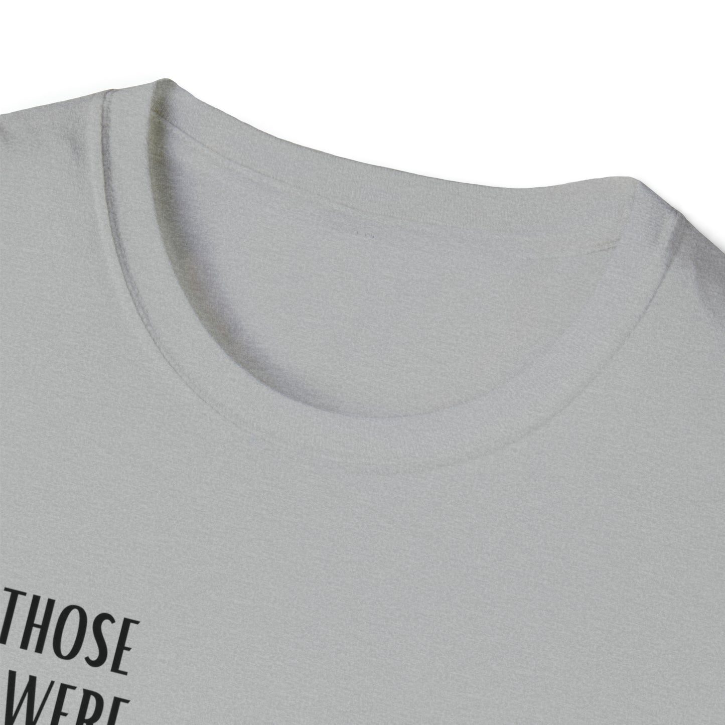 Classic Quotes Tee - Friedrich Nietzsche, 'And those who were seen dancing were thought to be insane by those who could not hear the music' - Unisex Softstyle T-Shirt