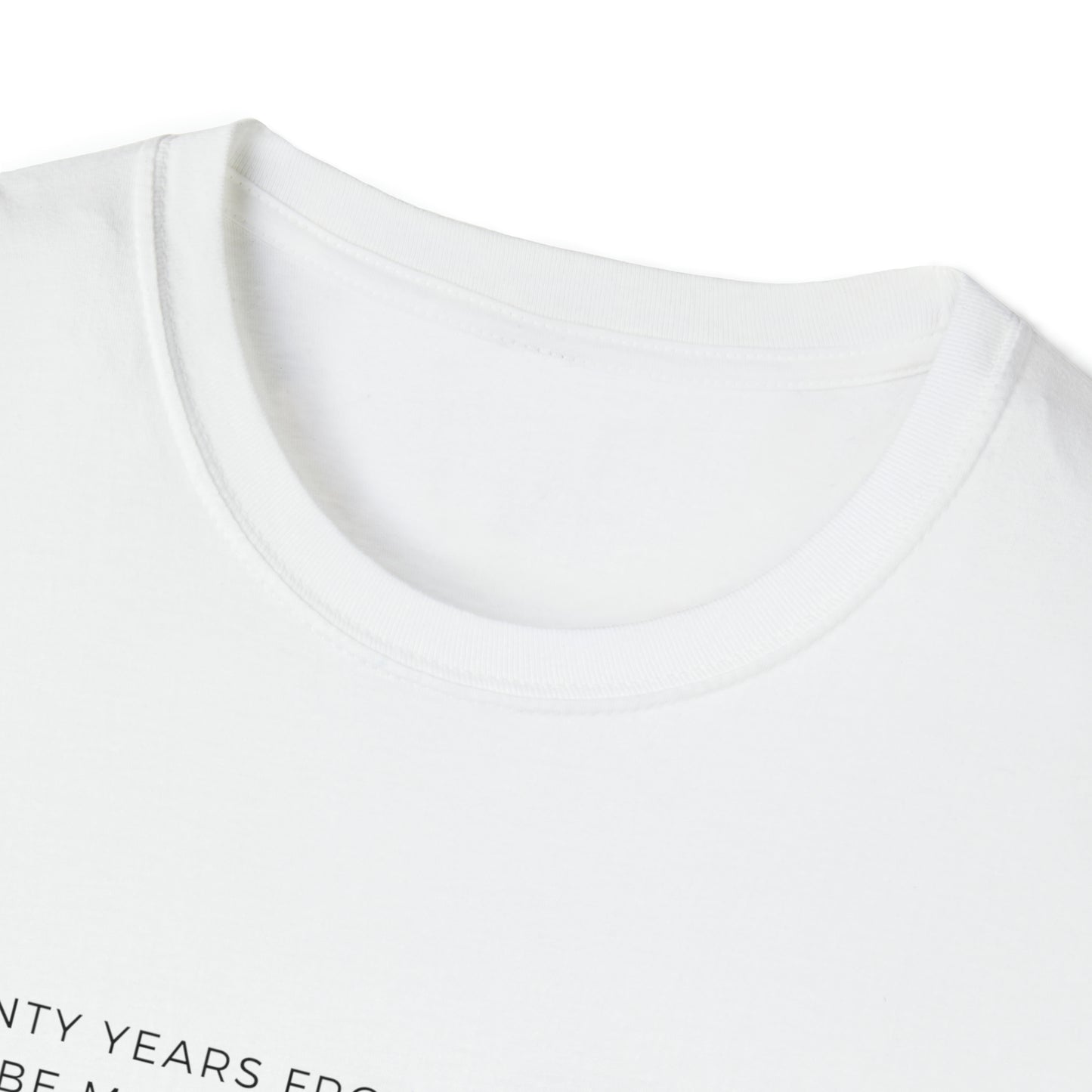 Classic Quotes Tee - Mark Twain, 'Twenty years from now you will be more disappointed by the things you didn't do than by the ones you did do' - Unisex Softstyle T-Shirt