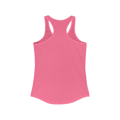Classic Quotes Racerback Tank - Claude Monet, 'Every day I discover more and more beautiful things. It's enough to drive one mad. I have such a desire to do everything, my head is bursting with it' - Women's Ideal Racerback Tank