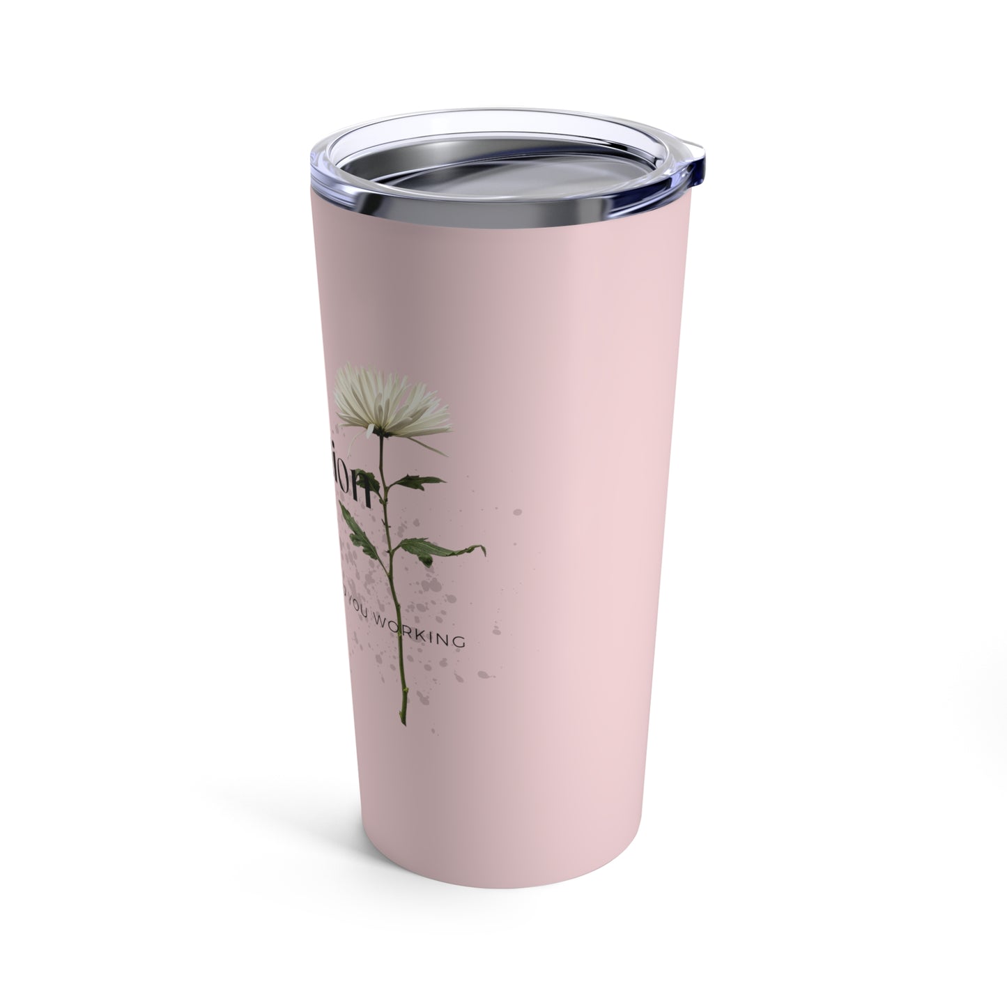 Classic Quotes Tumbler - Pablo Picasso, 'Inspiration exists but it has to find you working'