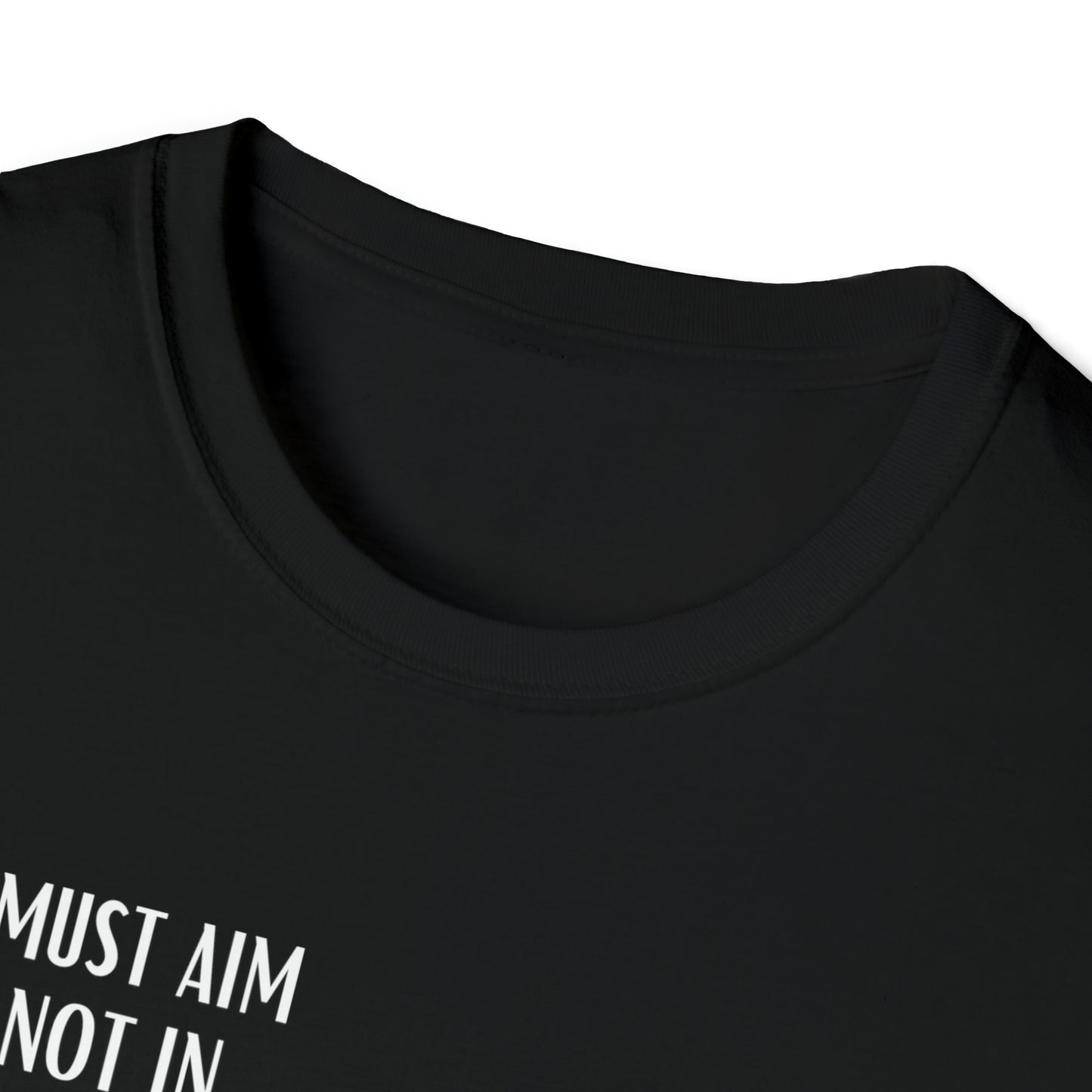 Classic Quotes Tee - Edgar Degas, 'You must aim high, not in what you are going to do at some future date, but in what you are going to make yourself do today' - Unisex Softstyle T-Shirt