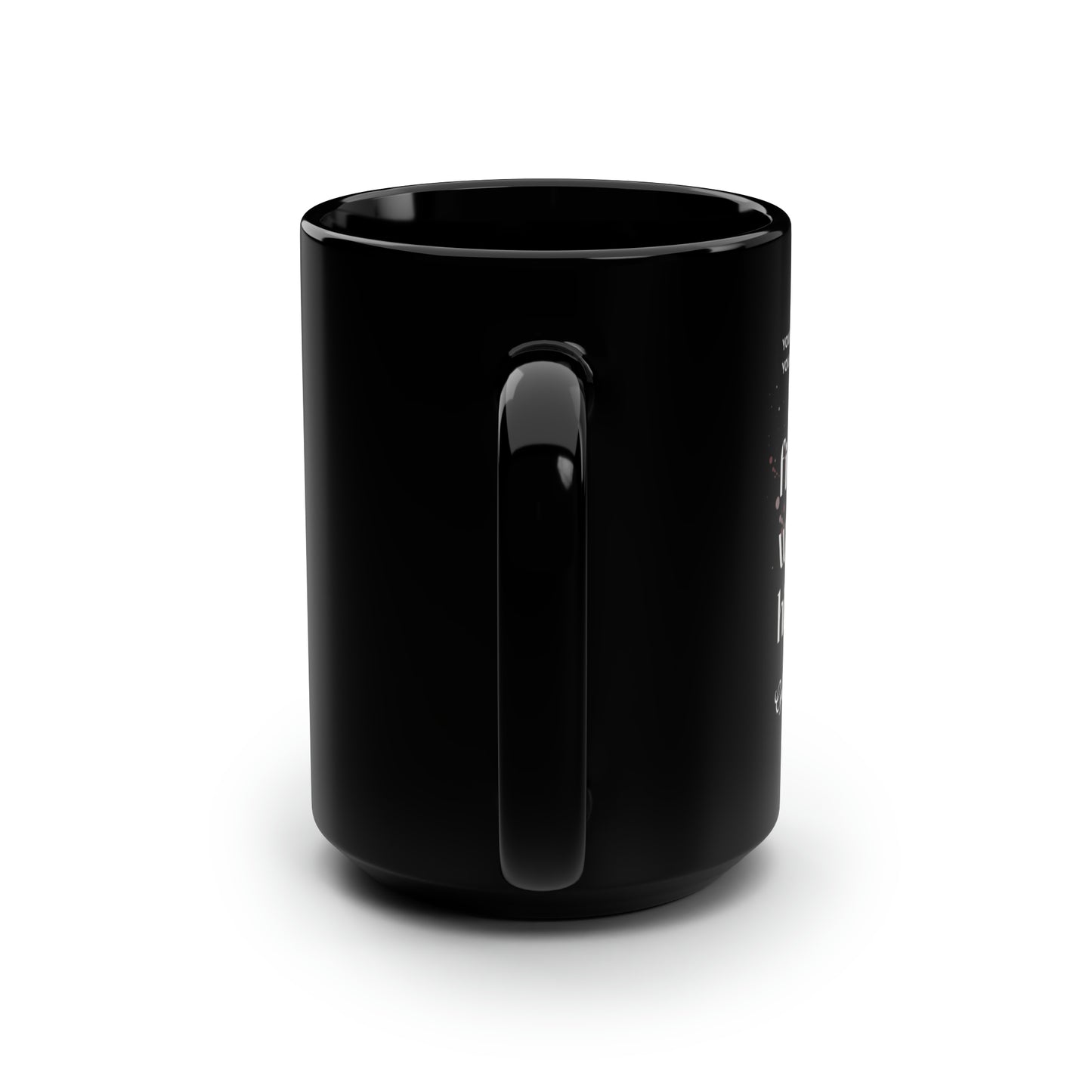 Classic Quotes Black Mug - Galileo Galilei, 'You cannot teach a man anything, you can only help him find it within himself' - 15oz Black Mug