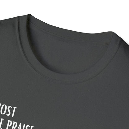 Classic Quotes Tee - Wolfgang Amadeus Mozart, 'The most sincere praise is not that which you hear from the lips of others, but the one that wells up from your own heart' - Unisex Softstyle T-Shirt