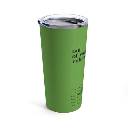 Classic Quotes Tumbler - Sigmund Freud, 'Out  of your vulnerabilities will come your strength'