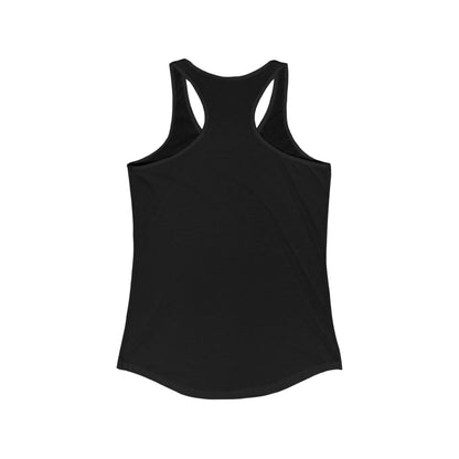 Classic Quotes Racerback Tank - Emily Dickinson, 'If your nerve deny you, go above your nerve' - Women's Ideal Racerback Tank