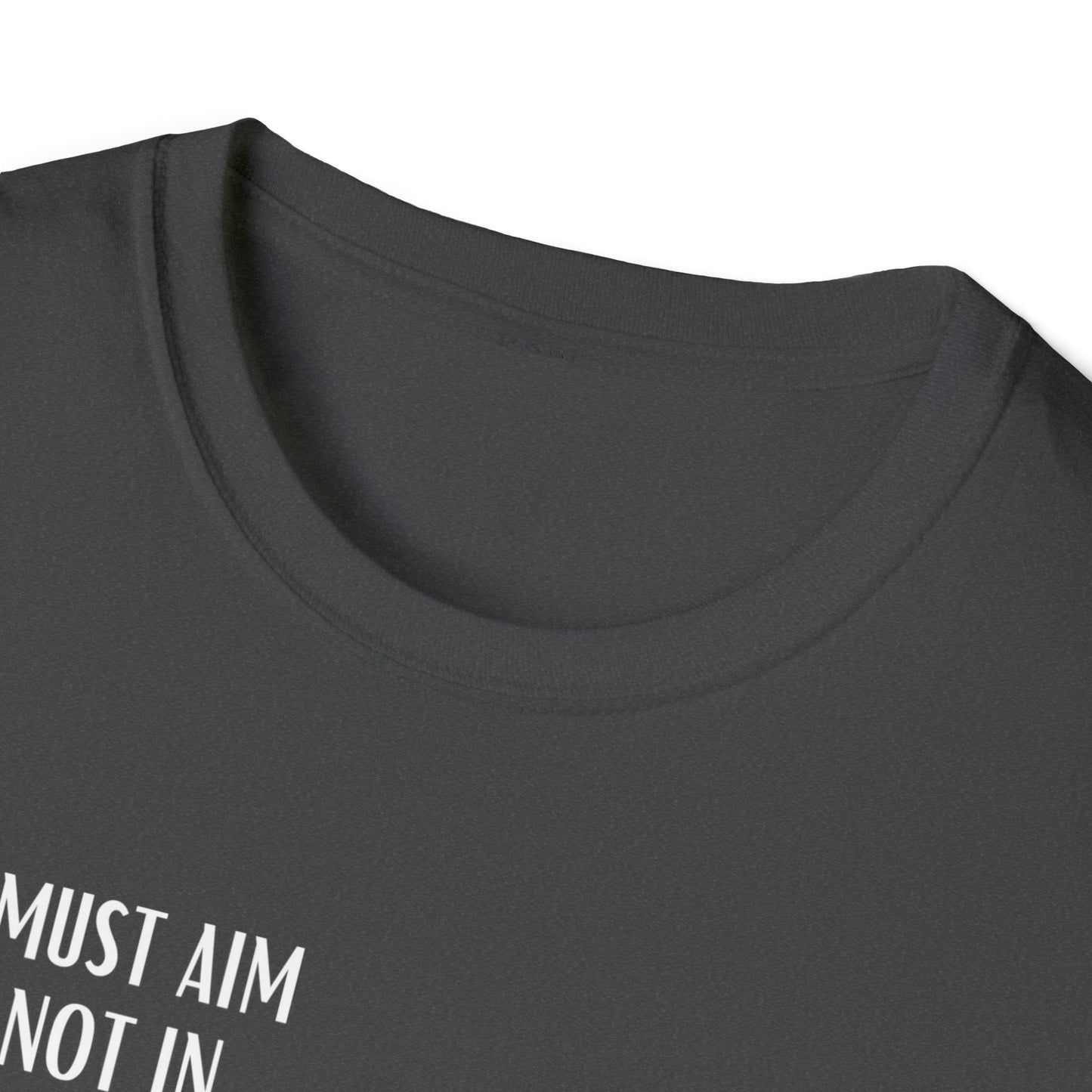 Classic Quotes Tee - Edgar Degas, 'You must aim high, not in what you are going to do at some future date, but in what you are going to make yourself do today' - Unisex Softstyle T-Shirt