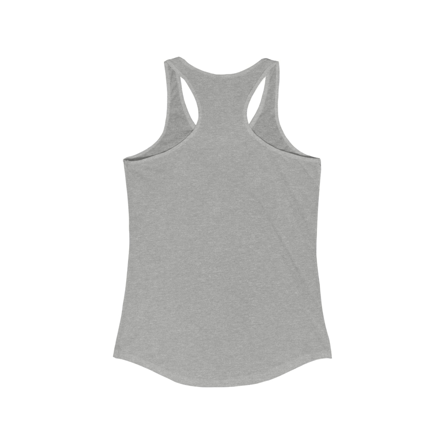 Classic Quotes Racerback Tank - Emily Dickinson, 'If your nerve deny you, go above your nerve' - Women's Ideal Racerback Tank