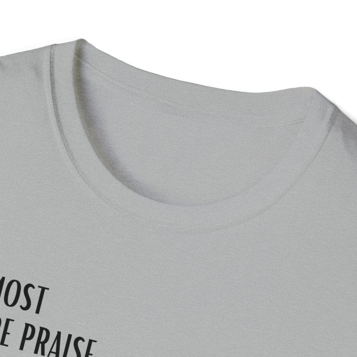 Classic Quotes Tee - Wolfgang Amadeus Mozart, 'The most sincere praise is not that which you hear from the lips of others, but the one that wells up from your own heart' - Unisex Softstyle T-Shirt