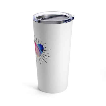 Classic Quote Tumbler - Friedrich Nietzsche, 'And those who were seen dancing were thought to be insane by those who could not hear the music'