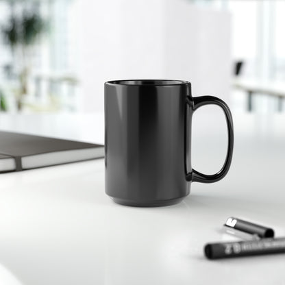 Classic Quotes Black Mug - Mark Twain, 'Anger is an acid that can do more harm to the vessel in which it is stored than to anything on which it is poured' - 15oz Black Mug
